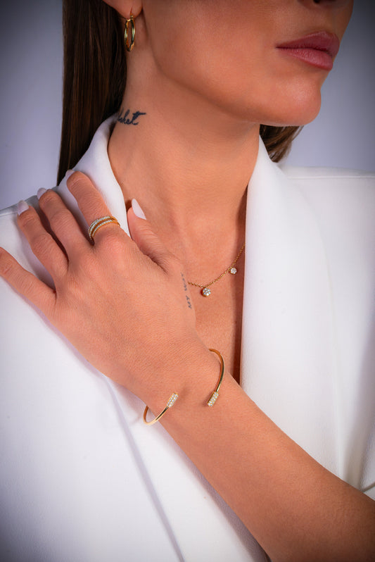 Queen Diamond Bangle