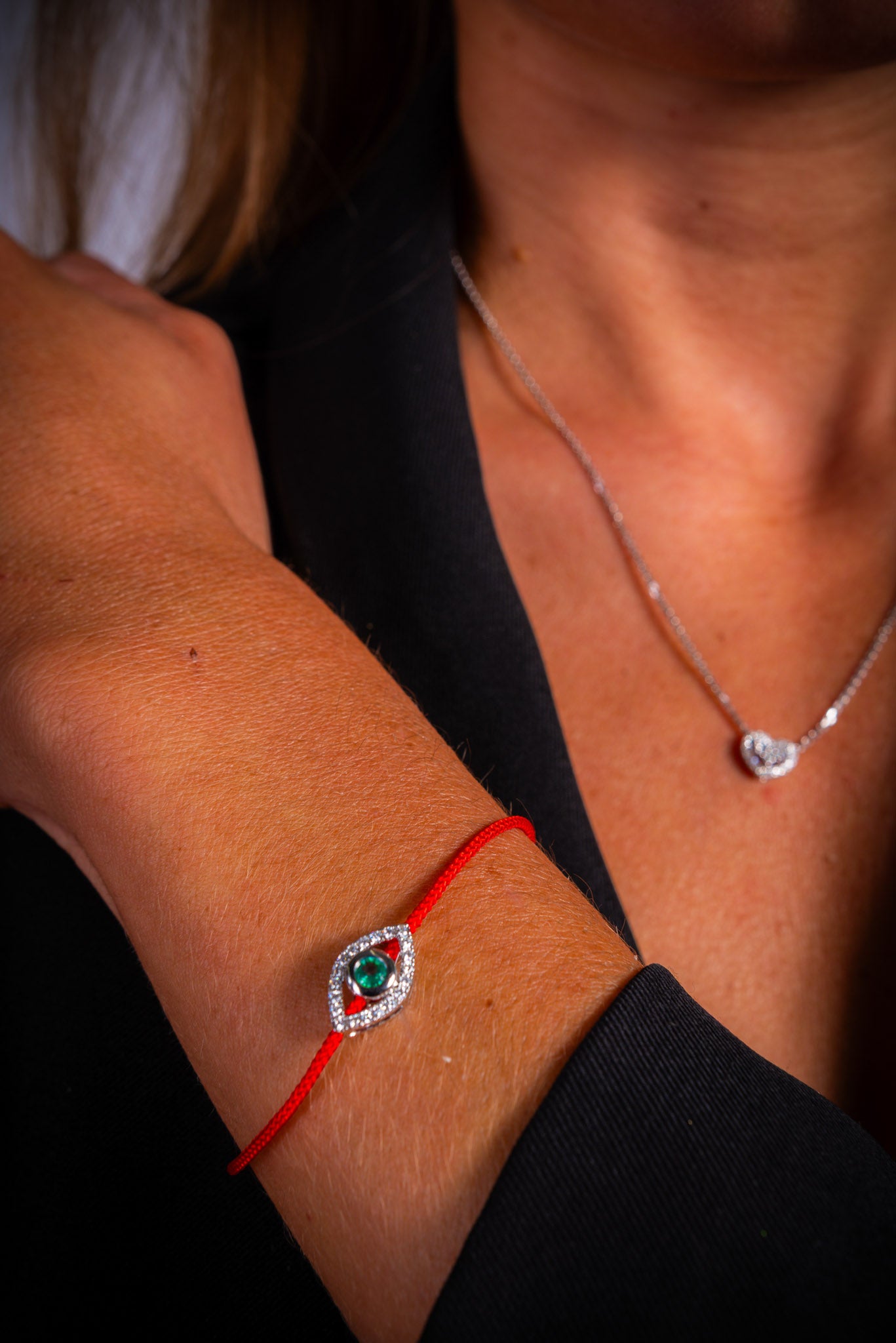 Green eye Bracelet
