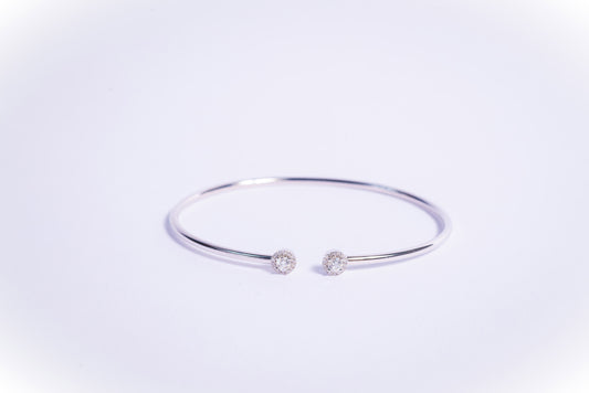 Princess Diamond Bangle
