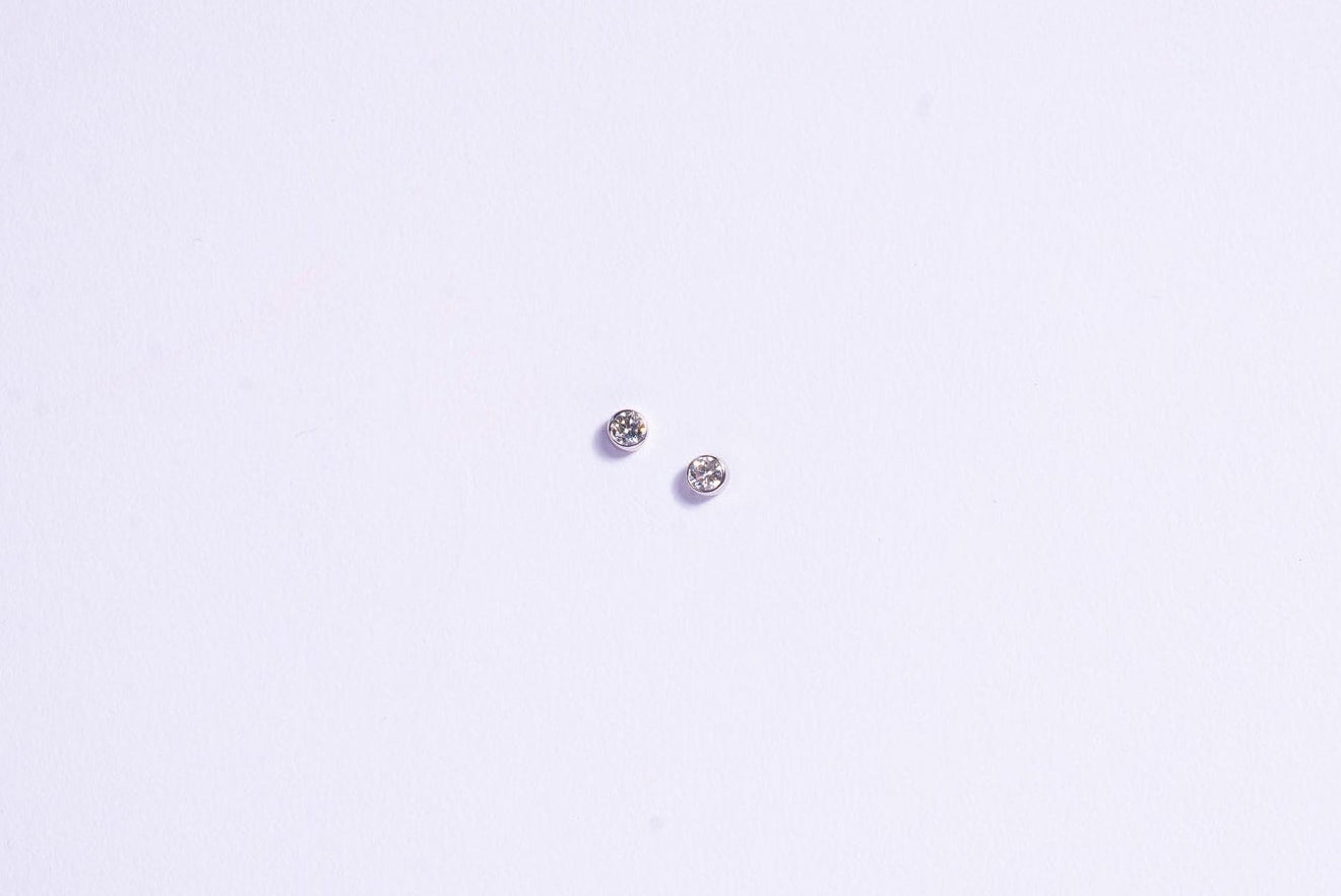 Solitaire Earrings